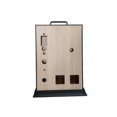 Expositor de fechadura de porta de madeira